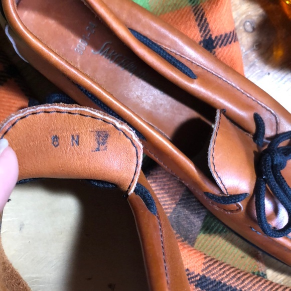 Vintage Saks Fifth Avenue Leather Loafers 8N - Picture 4 of 8